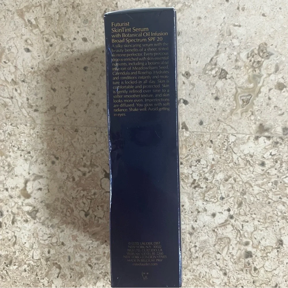 NIB Estee Lauder Futurist SkinTint Serum Foundation SPF 20 BONE 1W1